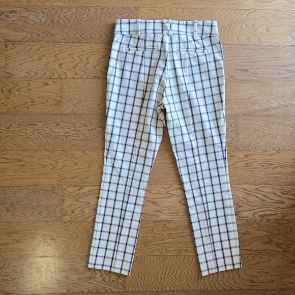 Anthropologie The Essential Slim Pants Plaid Size 2 - Picture 11 of 11